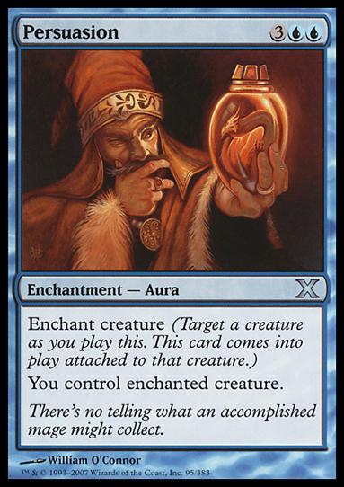 Magic the Gathering: 10th Edition (Base Set) card 95 Persuasion