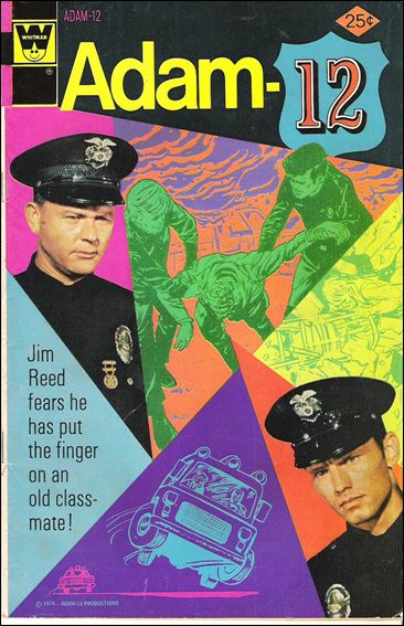 Adam-12 issue 6-B Whitman Cover
