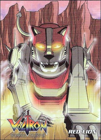 Voltron Preview (Base Set) card VPS2 Red Lion