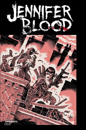 Jennifer Blood (2021) issue 3-F Ken Haeser Cover