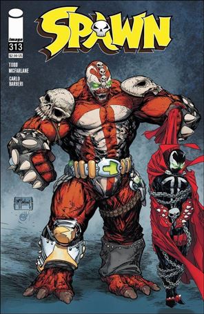 Spawn issue 313-B Todd McFarlane Cover