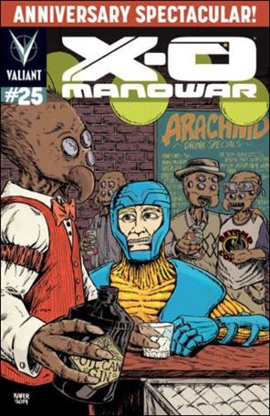 X-O Manowar (2012)  issue 25-F Rafer Roberts Beyond Comics Cover 1/500