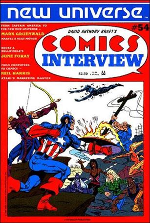 David Anthony Kraft's Comics Interview issue 54