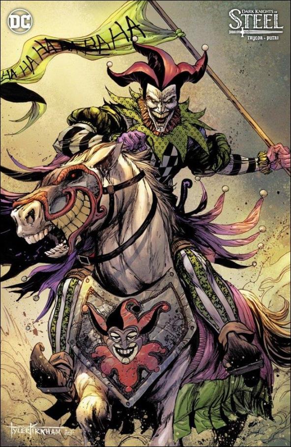 Dark Knights of Steel issue 1-G Tyler Kirkham Comics Elite Minimal Cover
