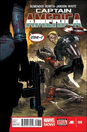 Captain America (2013) issue 8 John Romita Jr. Cover