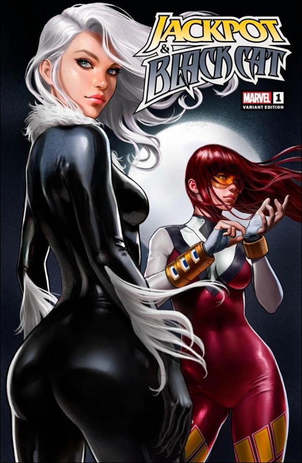 Jackpot and Black Cat issue 1-L Ivan Talavera 616 Comics Cover