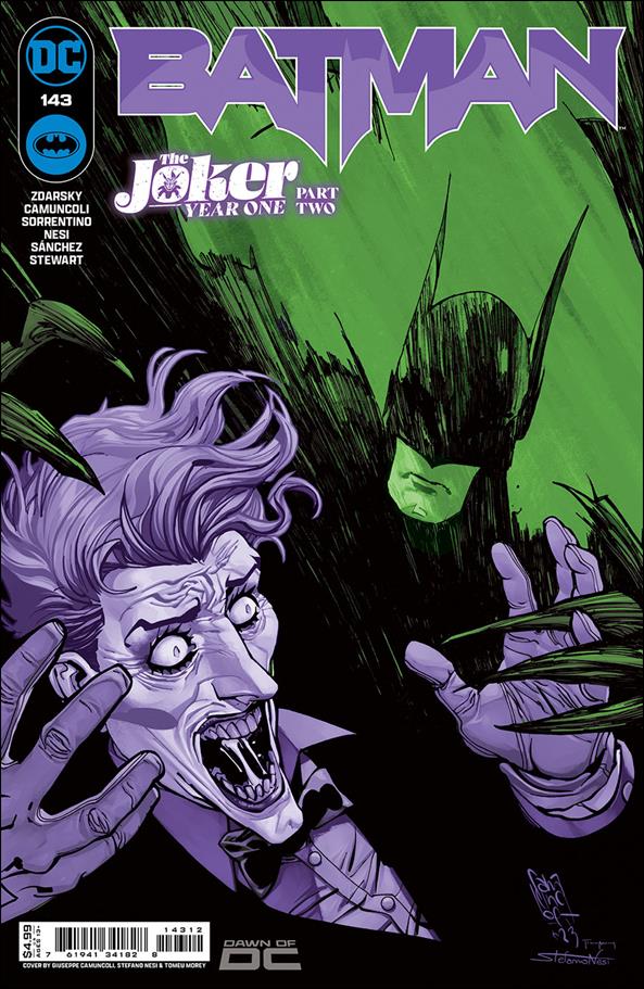 Batman (2016) issue 143-G Giuseppe Camuncoli Cover (Second Printing)