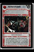 Star Wars: Death Star II Limited (Base Set) card 141 Head Back To The Surface