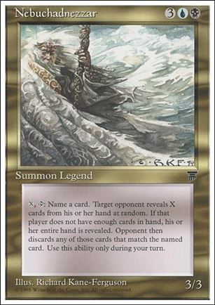 Magic the Gathering: Chronicles (Base Set) card 80 Nebuchadnezzar