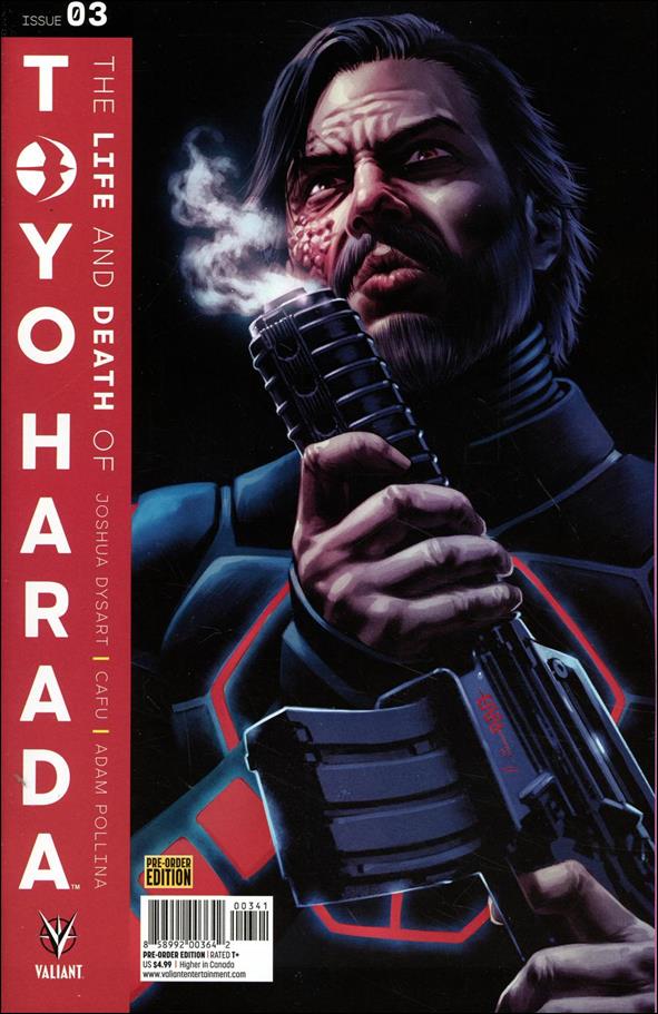 Life and Death of Toyo Harada issue 3-D Cafu Pre-Order Cover
