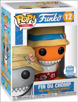 POP! Funko - Fantastik Plastik figure 12-C Fin Du Chomp (Orange) Funko Shop Exclusive