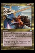 Magic the Gathering: Apocalypse (Base Set) card 92 Captain's Maneuver