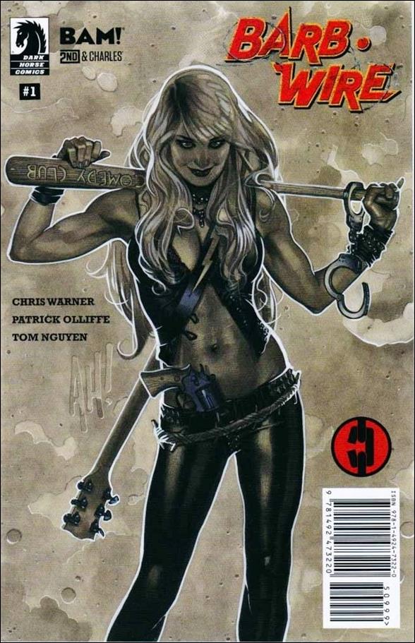 Barb Wire (2015) issue 1-C Books-A-Million/2nd & Charles Baseball Bat Cover