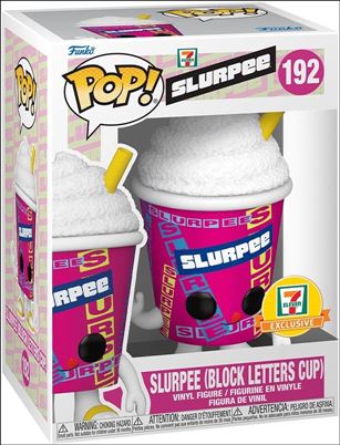 POP! Funko - Foodies figure 192 Slurpee (Block Letters Cup) 7-Eleven Exclusive