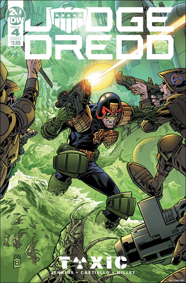 Judge Dredd: Toxic issue 4 Mark Buckingham Cover