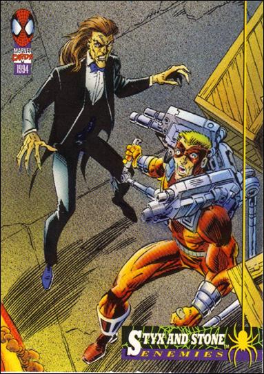 Amazing Spider-Man (Base Set) card 35 Styx and Stone