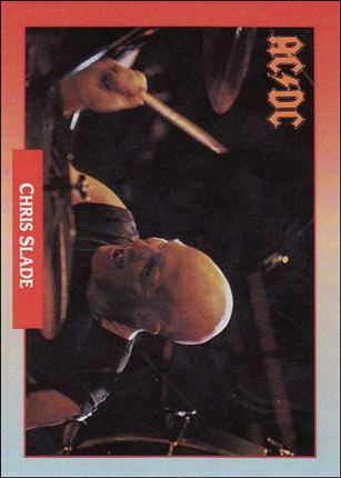 Rock Cards (Base Set) card 35 Chris Slade