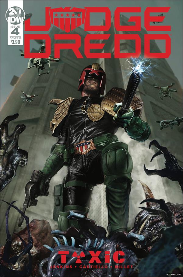Judge Dredd: Toxic issue 4-B John Gallagher Cover