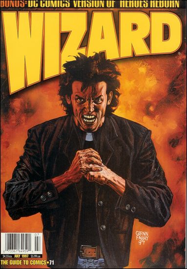 Wizard: The Guide to Comics issue 71-B Glenn Fabry Preacher Cover