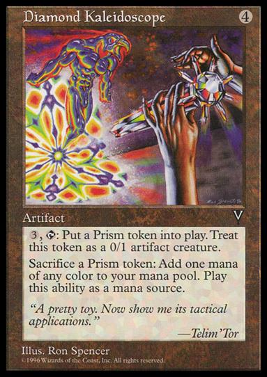 Magic the Gathering: Visions (Base Set) card 143 Diamond Kaleidoscope