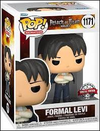 POP! Animation figure 1171-B Formal Levi (Special Edition)