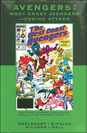 Avengers: West Coast Avengers - Zodiac Attack issue nn-B Marvel Premiere Classic Dust Jacket Vol 96 1/375