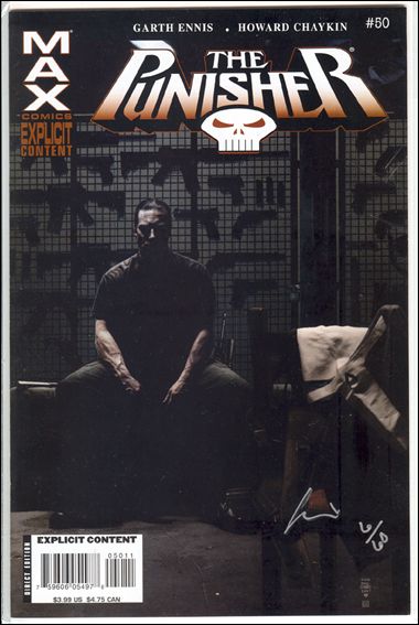 Punisher (2004) issue 50-B Dynamic Forces (signed by Howard Chaykin) 1/60