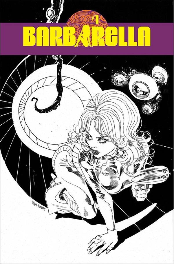 Barbarella (2021) issue 1-L Dani 1:20 Black & White Cover