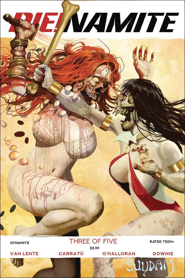 Die!namite issue 3-B Arthur Suydam Cover