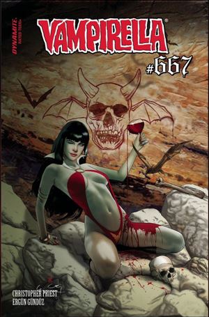 Vampirella (2019) issue 667-F Ergün Gündüz 1:7 Cover