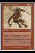 Magic the Gathering: 6th Edition (Base Set) card 210 Talruum Minotaur