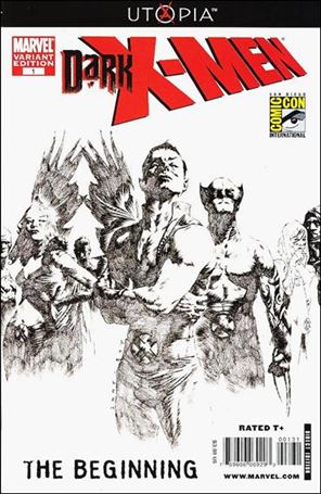 Dark X-Men: The Beginning issue 1-C Jae Lee San Diego Comic-Con Sketch Cover