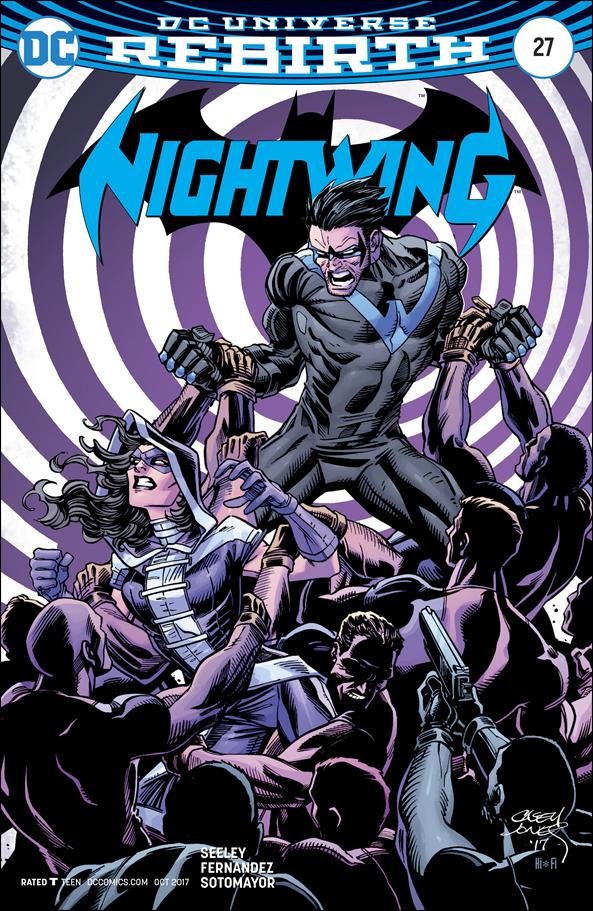 Nightwing (2016) issue 27-B  Casey Jones Cover