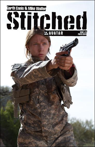 Stitched issue 3-D 1:3 Photo Cover