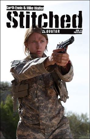 Stitched issue 3-D 1:3 Photo Cover