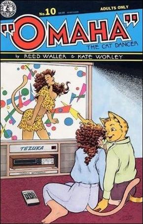 Omaha the Cat Dancer (1984) issue 10-B