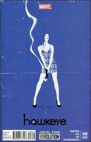 Hawkeye (2012) issue 8-B Purple Cover (2nd Printing)