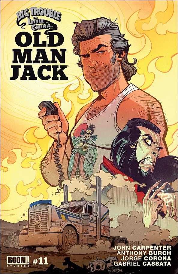 Big Trouble in Little China: Old Man Jack issue 11 Brett Parson Cover