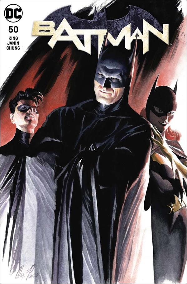 Batman (2016) issue 50-SG Alex Ross Bat Family Cover 1/3000