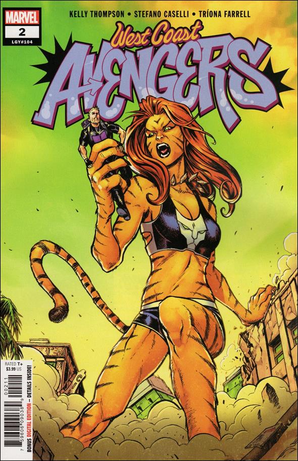 West Coast Avengers (2018) issue 2 Stefano Caselli Cover
