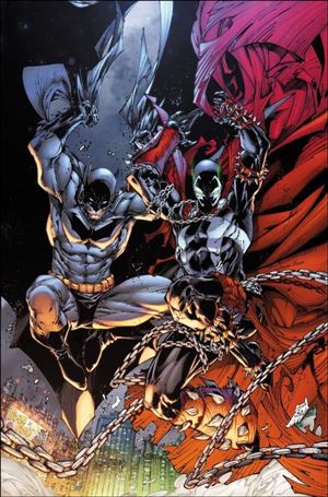 Batman/Spawn issue 1-M Brett Booth 1:50 Cover