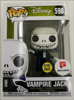 POP! Disney figure '598'-C Vampire Jack (GITD) Walgreens Exclusive
