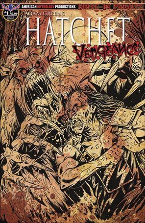 Hatchet: Vengeance issue 1-D Puis Calzada Bloody Horror Cover 1/450