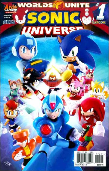 Sonic Universe issue 76-B Rafa Knight Cover