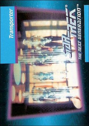 Star Trek: The Next Generation - Inaugural Edition (Base Set) card 59 Transporters 