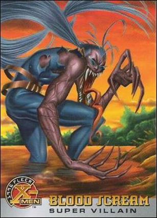 1996 Fleer X-Men Wal-Mart (Base Set) card 62 Blood Scream