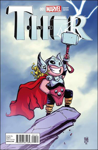 Thor (2014) issue 1-H Skottie Young Baby Cover