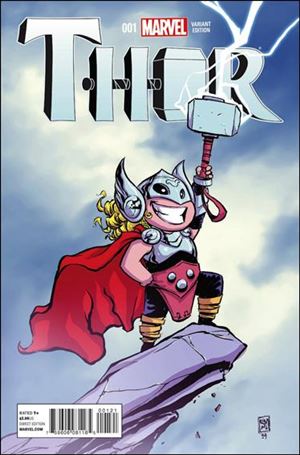 Thor (2014) issue 1-H Skottie Young Baby Cover