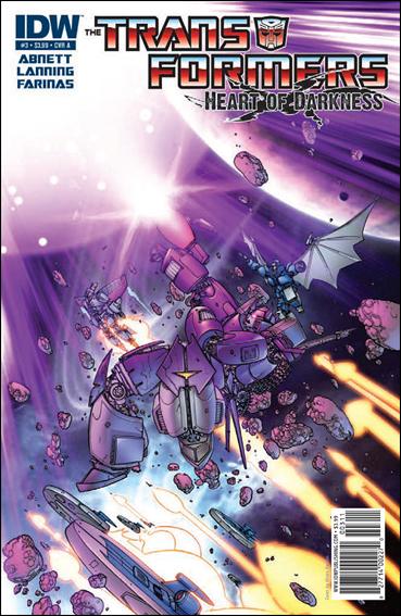 Transformers: Heart of Darkness issue 3 Ulises Farinas Cover