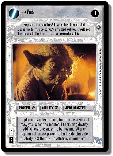 Star Wars: Dagobah Limited (Base Set) card 91 Yoda